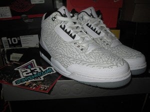 Image of Air Jordan III (3) Retro "White Flips" 