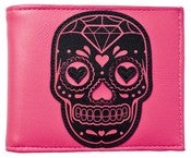 Image of Sourpuss Pink Sugar Skull Wallet