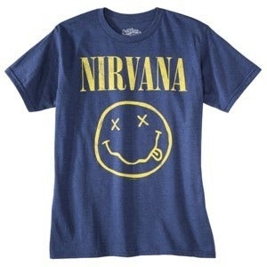 Image of Nirvana Logo Graphic T Shirt By Six Fifty One