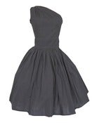 Black Asymmetric Fairtrade dress MADE TO ORDER