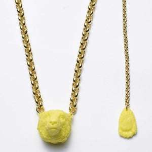 Image of Yellow Polar Bear necklace