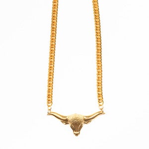 Image of Taurus "Raging Bull" Necklace