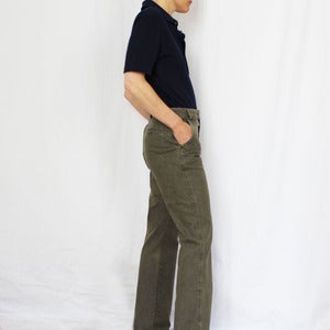 Image of Pantalon Kaki en toile