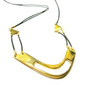 Image of Parallax Leather Necklace