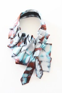 Image of Katherine in Turquoise and Tomato
