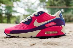 Image of Nike - WMNS Air Max 90 HYP PRM (pink/ blue)