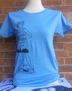 Image of David Over Delaware - Sky Blue Cotton
