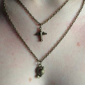 Image of Travel Necklace. Globe & Plane