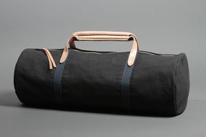 Image of Getaway Duffel - Denim w/Camo Interior