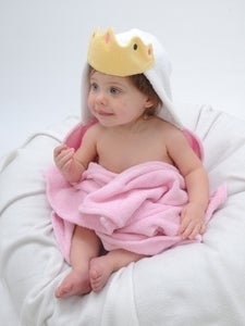 Image of Princess Hooded Towel - Infant Size