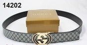 Image of Black Gucci belt