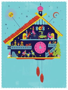 Image of Cuckoo Clock Art Print