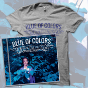 Image of Blue of Colors<br>'Small Little Pieces'<br>CD & T-Shirt (Tri-Athletic Grey)