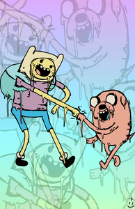 Image of Finn and Jake +:)
