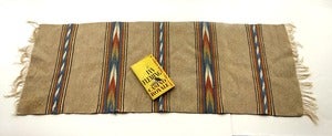 Image of Vintage Indian Wool Rug/Table Runner 