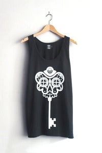 T-shirt design Skeleton Key Vest - Black
