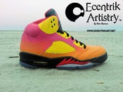 Image of "Tropical Nights" Jordan V Custom
