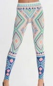 Image of Pastel Print Leggings