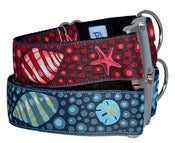Image of Under The Sea - Dog collar in the category  on UncommonPaws.com