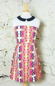 Image of Collared Tribal Pleated Dress