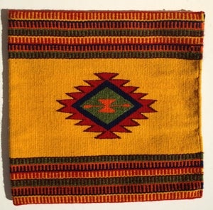 Image of Woven Wool Cushion