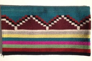 Image of 'Pyramids' Wool Cushion