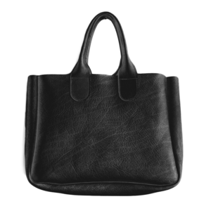 Gretel Tote - Black Vegetable Tan