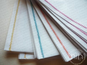 Image of sachets 'calque'
