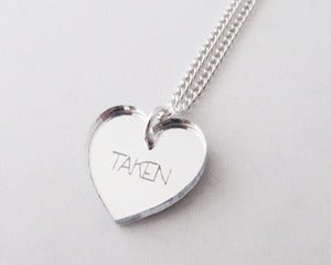 Image of Taken Necklace - Silver
