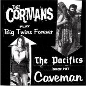 Image of Thee Cormans/Pacifics Split 7" IMPORT