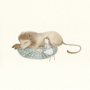Image of Dreaming Lion