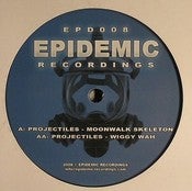 Image of Projectiles - Moonwalk Skeleton/Wiggy Wah (Epidemic Recordings)