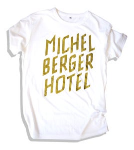 Image of Tee Michelberger White/ Gold
