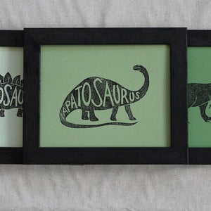 Image of Dinosaur Print Set