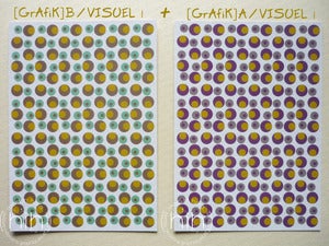 Image of lot 2 cartes mix [GrAfiK] A+B