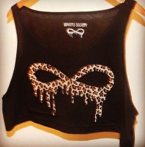 Image of INFINITE Cheetah Crop Tee
