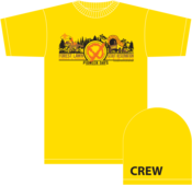 Image of 2013 Circle X Ranch FLSR LAAC - Tee Shirt - with Crew # Sleeve Print 