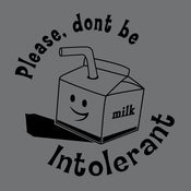 Image of Please don't be intolerant