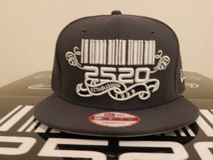 Image of 2520 Gray Custom Snapback (The Beginning) 