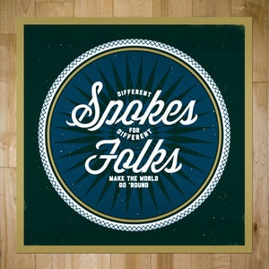 Image of different spokes for different folks
