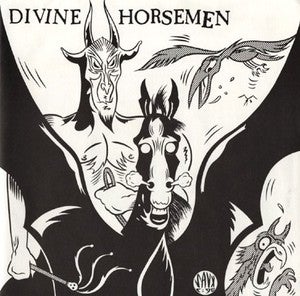 Image of DIVINE HORSEMEN - 'MY SIN' / 'DEVIL'S RIVER' (SHOCK 7", 1990)