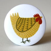 Image of Hen Badge
