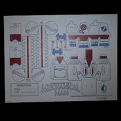 Image of Mechanical Man Letterpress Print