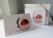 Image of Cat w/Yarn Blank Greeting Card Pack