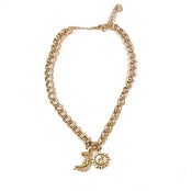 Image of NEW! Sun & Moon Choker Necklace 