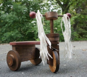 Image of Home Made Wooden Trike for the Little Ones!