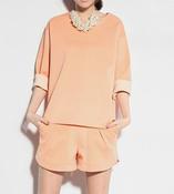 Image of Mosaic "Wetsuit" Blouse Top