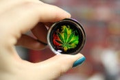 Image of Rasta Weed Leaf Plugs
