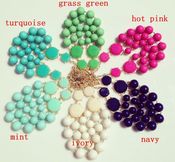 Image of NEW! Round Bead Statement Necklace