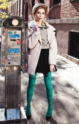 Image of Merino Wool Coloured Tights